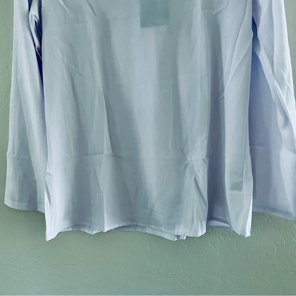 Funlingo Women’s Semi-Sheer Blouse Size Medium - Picture 4 of 8